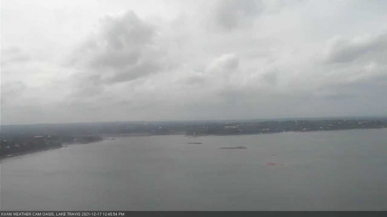Lake Travis webcam, December 17, 2021 12:45 PM CT
