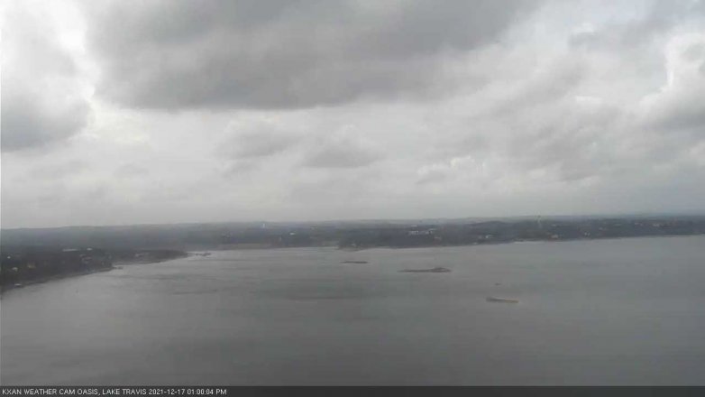 Lake Travis webcam, December 17, 2021 1:00 PM CT