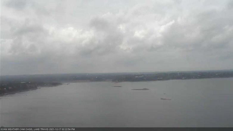 Lake Travis webcam, December 17, 2021 2:25 PM CT