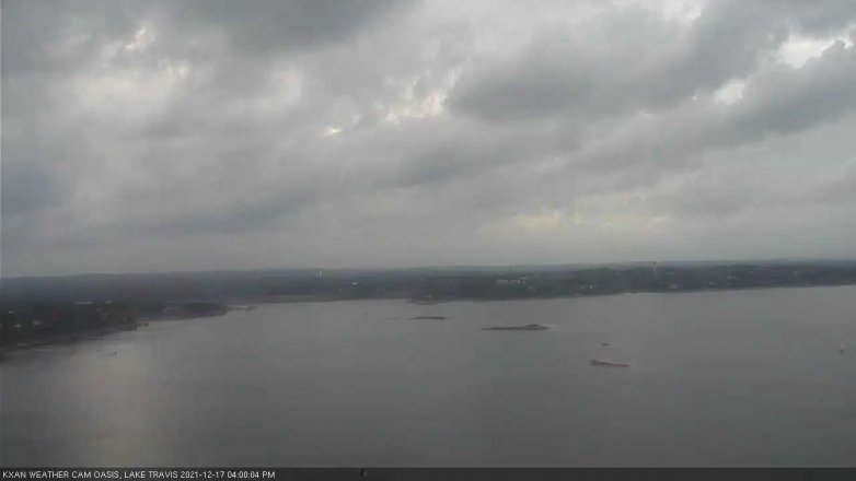 Lake Travis webcam, December 17, 2021 4:00 PM CT