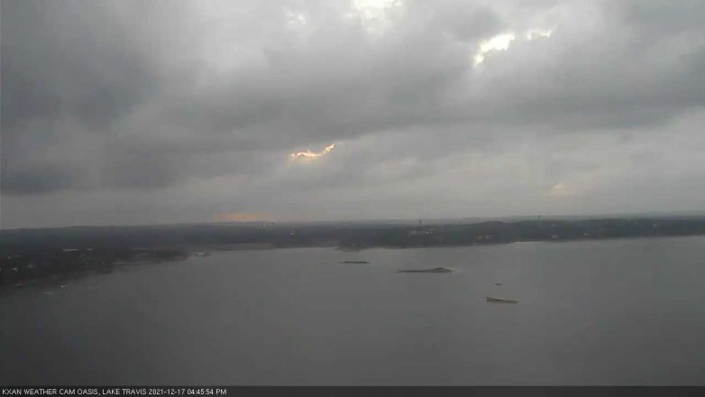 Lake Travis webcam, December 17, 2021 4:45 PM CT