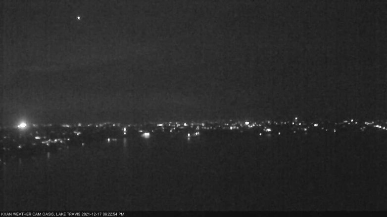 Lake Travis webcam, December 17, 2021 6:25 PM CT