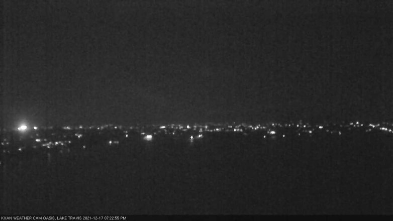 Lake Travis webcam, December 17, 2021 7:25 PM CT