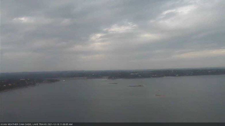 Lake Travis webcam, December 18, 2021 11:00 AM CT