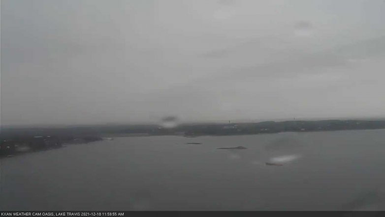 Lake Travis webcam, December 18, 2021 12:00 PM CT