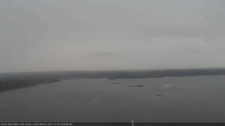 Lake Travis webcam, December 18, 2021 12:45 PM CT