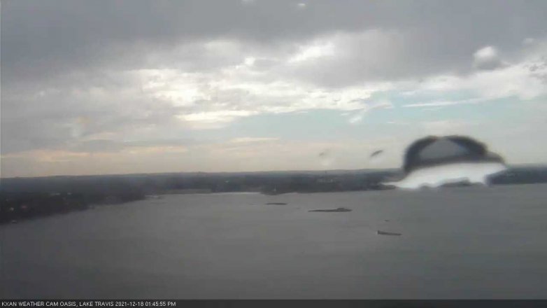Lake Travis webcam, December 18, 2021 1:45 PM CT