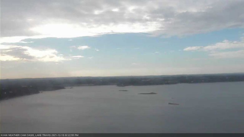 Lake Travis webcam, December 18, 2021 2:25 PM CT