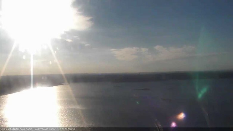 Lake Travis webcam, December 18, 2021 4:00 PM CT