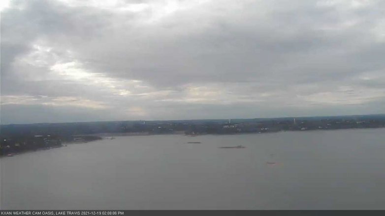 Lake Travis webcam, December 19, 2021 2:00 PM CT