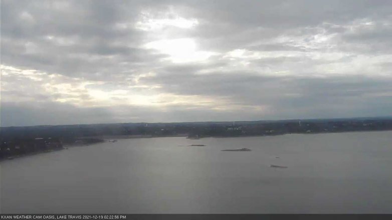 Lake Travis webcam, December 19, 2021 2:25 PM CT