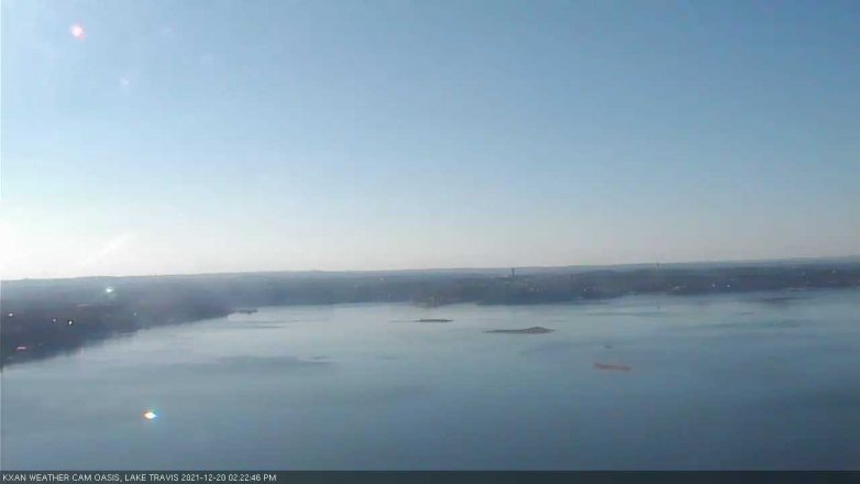 Lake Travis webcam, December 20, 2021 2:25 PM CT