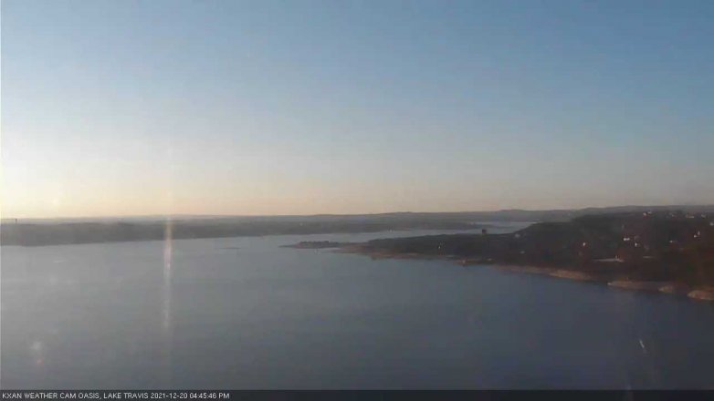 Lake Travis webcam, December 20, 2021 4:45 PM CT