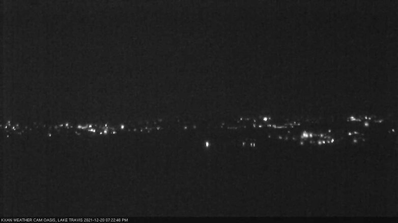 Lake Travis webcam, December 20, 2021 7:25 PM CT