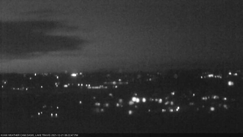 Lake Travis webcam, December 21, 2021 6:25 PM CT