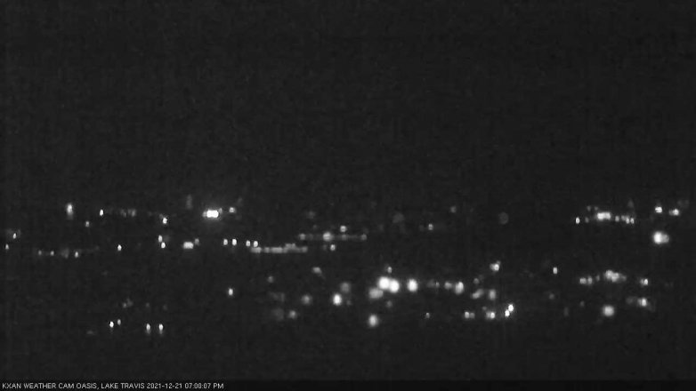Lake Travis webcam, December 21, 2021 7:00 PM CT