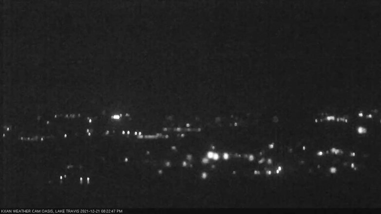 Lake Travis webcam, December 21, 2021 8:25 PM CT