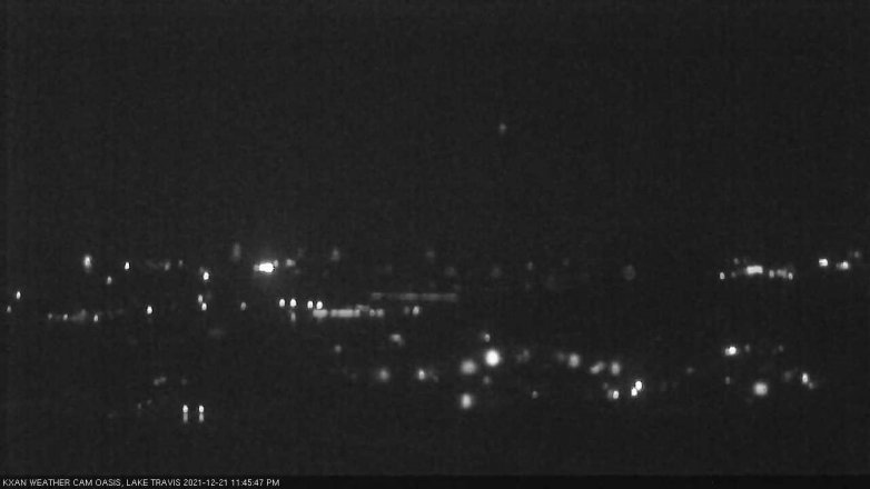 Lake Travis webcam, December 21, 2021 11:45 PM CT