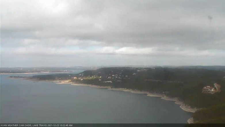 Lake Travis webcam, December 23, 2021 10:25 AM CT