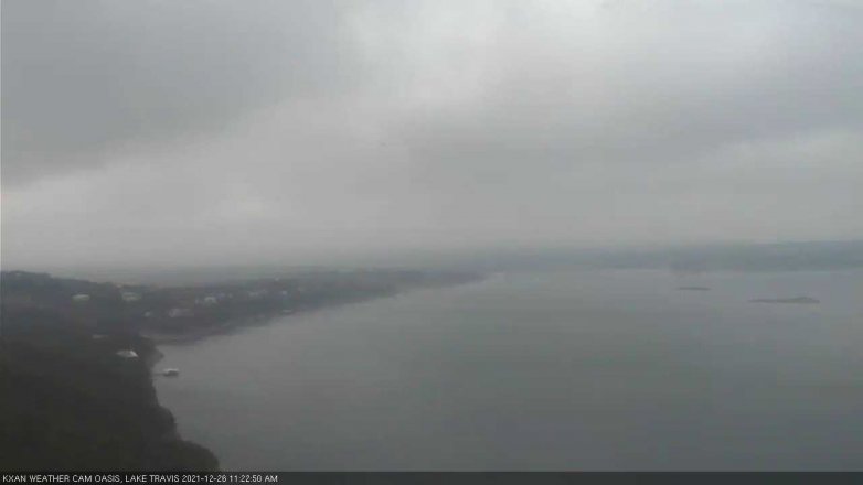 Lake Travis webcam, December 26, 2021 11:25 AM CT