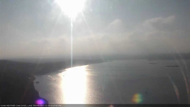 Lake Travis webcam, December 26, 2021 3:45 PM CT