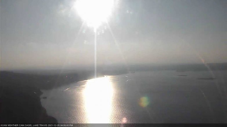 Lake Travis webcam, December 26, 2021 4:00 PM CT