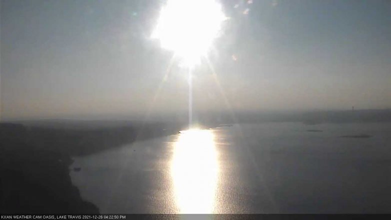 Lake Travis webcam, December 26, 2021 4:25 PM CT