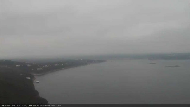 Lake Travis webcam, December 27, 2021 10:25 AM CT