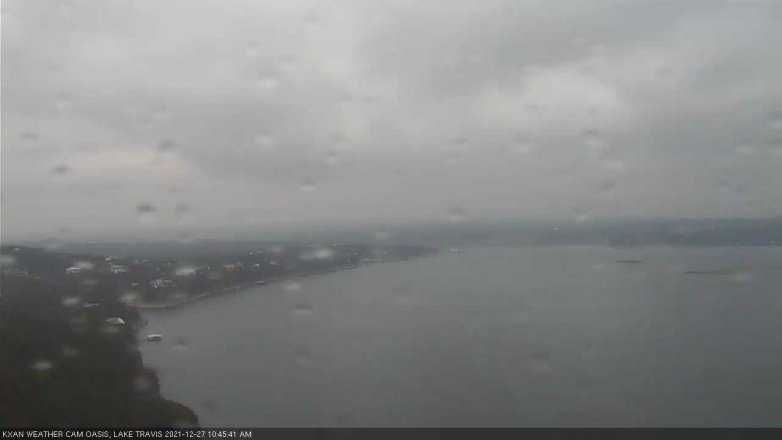 Lake Travis webcam, December 27, 2021 10:45 AM CT
