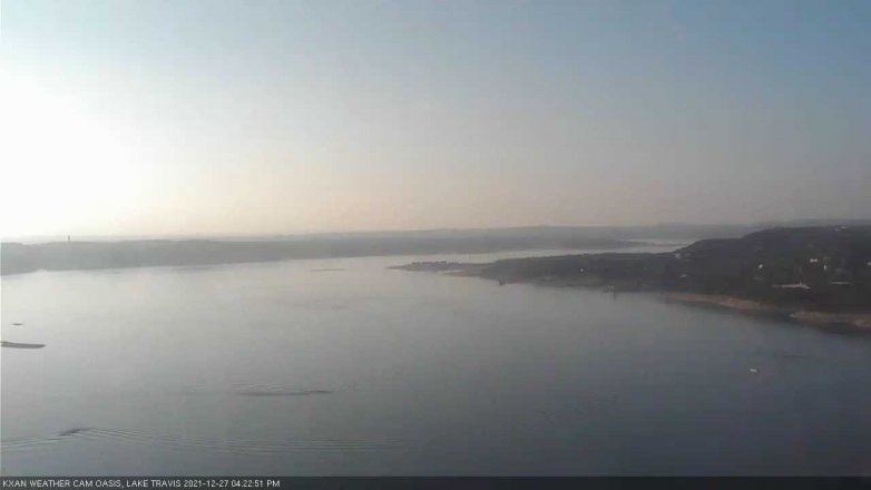 Lake Travis webcam, December 27, 2021 4:25 PM CT