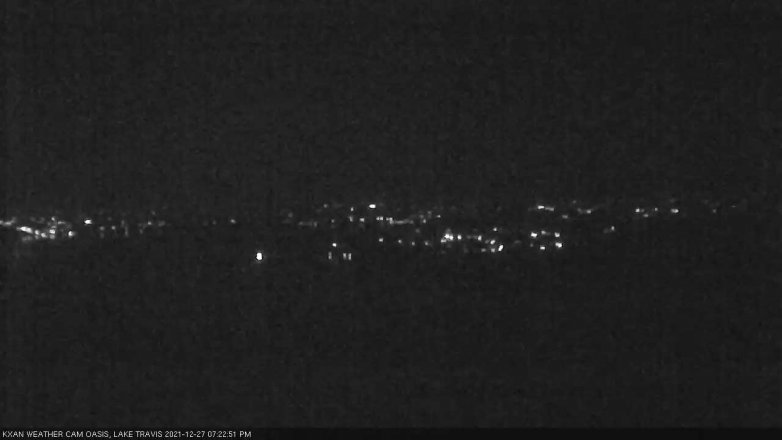 Lake Travis webcam, December 27, 2021 7:25 PM CT