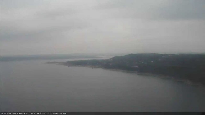 Lake Travis webcam, December 28, 2021 9:45 AM CT