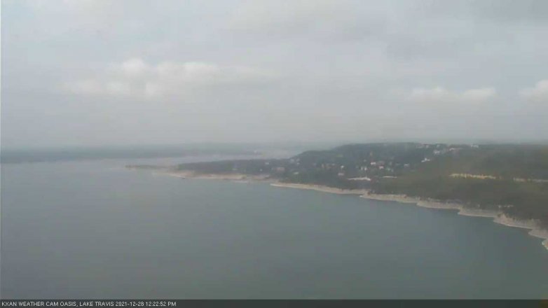 Lake Travis webcam, December 28, 2021 12:25 PM CT