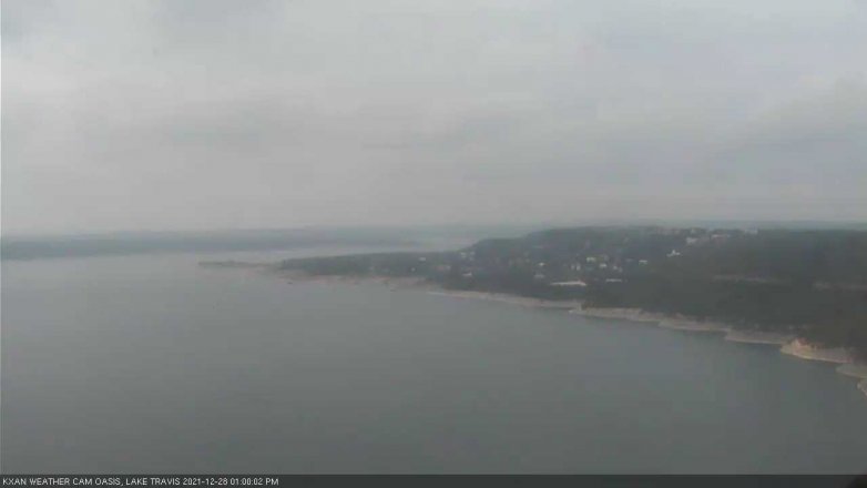 Lake Travis webcam, December 28, 2021 1:00 PM CT
