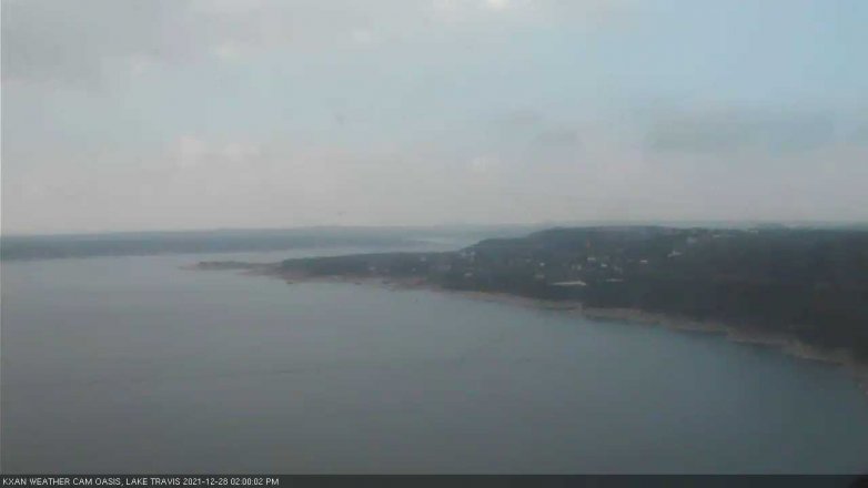 Lake Travis webcam, December 28, 2021 2:00 PM CT