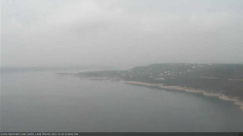 Lake Travis webcam, December 29, 2021 12:00 PM CT