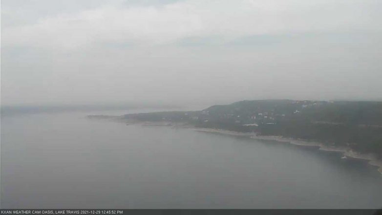 Lake Travis webcam, December 29, 2021 12:45 PM CT
