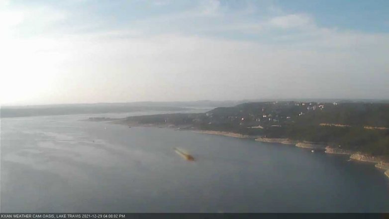 Lake Travis webcam, December 29, 2021 4:00 PM CT
