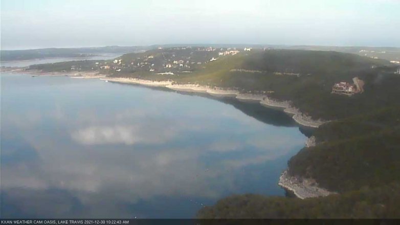 Lake Travis webcam, December 30, 2021 10:25 AM CT