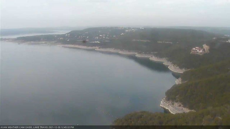 Lake Travis webcam, December 30, 2021 12:45 PM CT