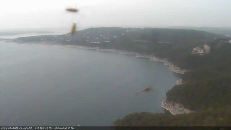 Lake Travis webcam, December 30, 2021 3:00 PM CT