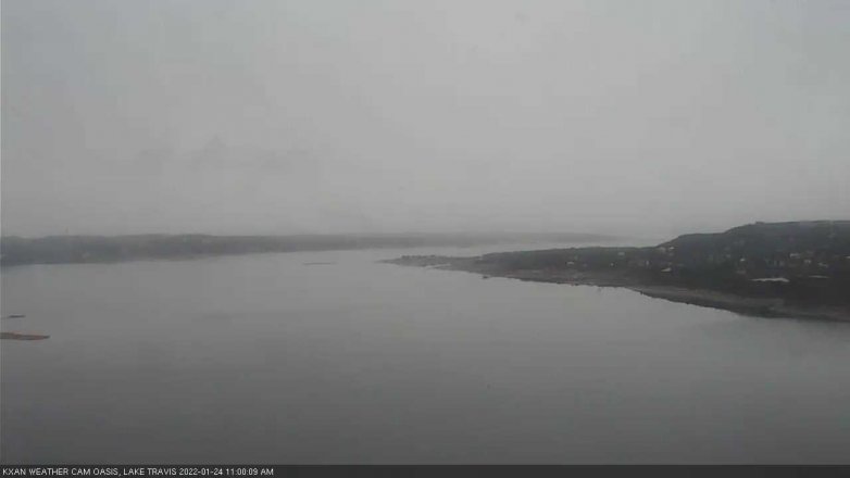 Lake Travis webcam, January 24, 2022 11:00 AM CT