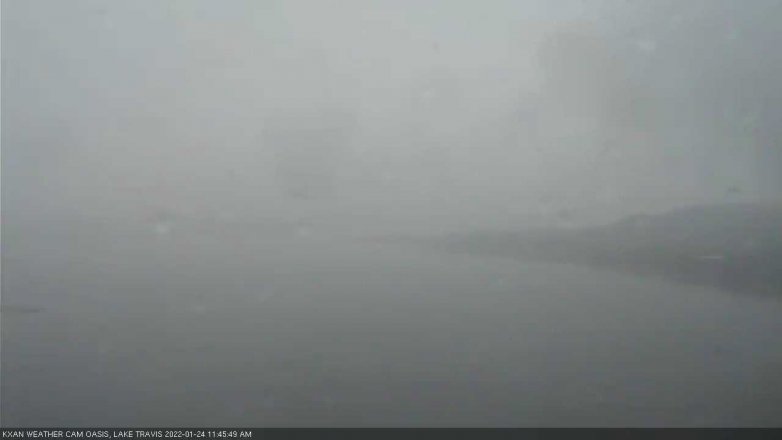 Lake Travis webcam, January 24, 2022 11:45 AM CT