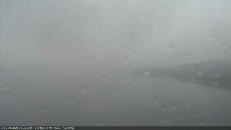 Lake Travis webcam, January 24, 2022 12:00 PM CT