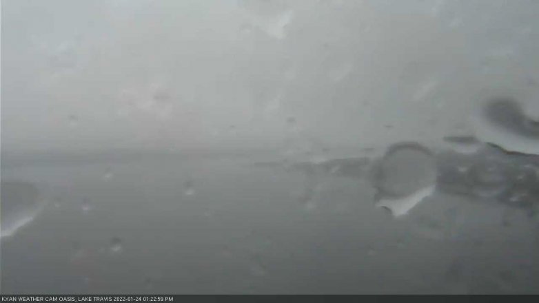 Lake Travis webcam, January 24, 2022 1:25 PM CT