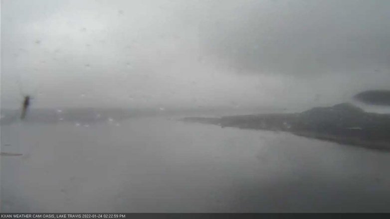 Lake Travis webcam, January 24, 2022 2:25 PM CT