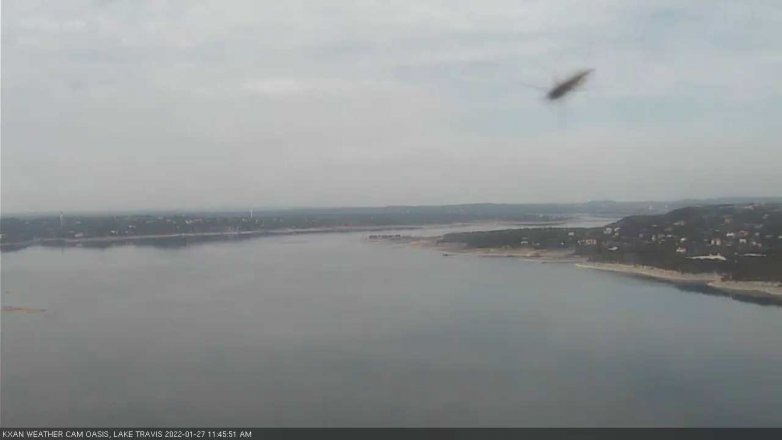 Lake Travis webcam, January 27, 2022 11:45 AM CT