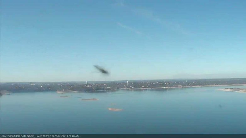 Lake Travis webcam, January 30, 2022 11:25 AM CT