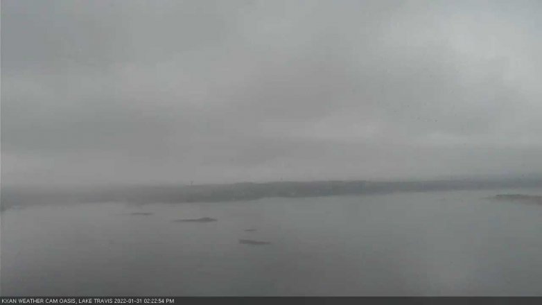 Lake Travis webcam, January 31, 2022 2:25 PM CT