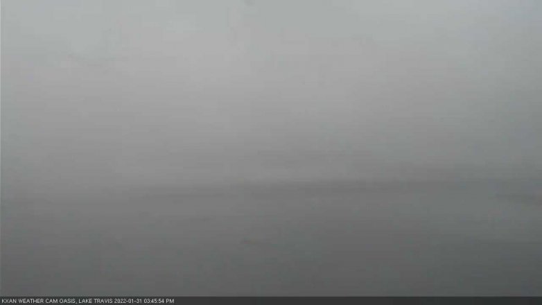 Lake Travis webcam, January 31, 2022 3:45 PM CT